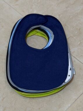 Neat Solutions Bib Set - Multi Color Stack 9 packs New without tags